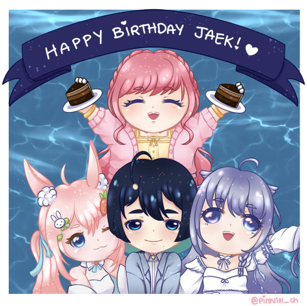 Top: Pink // Left to Right: CiarraChii, Jaeket, Yumeno Tsubasa Top: Pink // Left to Right: CiarraChii, Jaeket, Yumeno Tsubasa